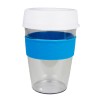 White Blue Carry Cups
